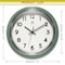 Infinity Instruments Gas Station Classic Wall Clock, Green, 12 in. 20332GR-4562 - alternate 6